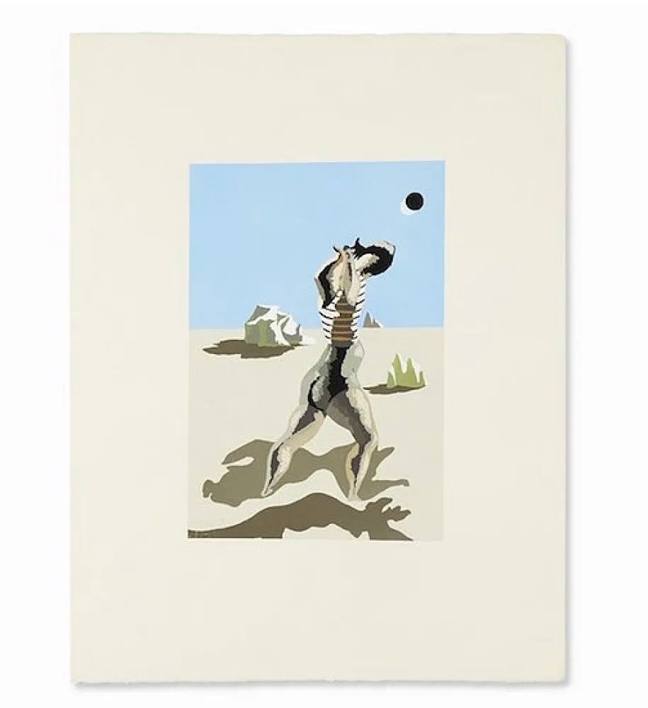 镂版印刷 Lurcat - Baigneuse, 1933