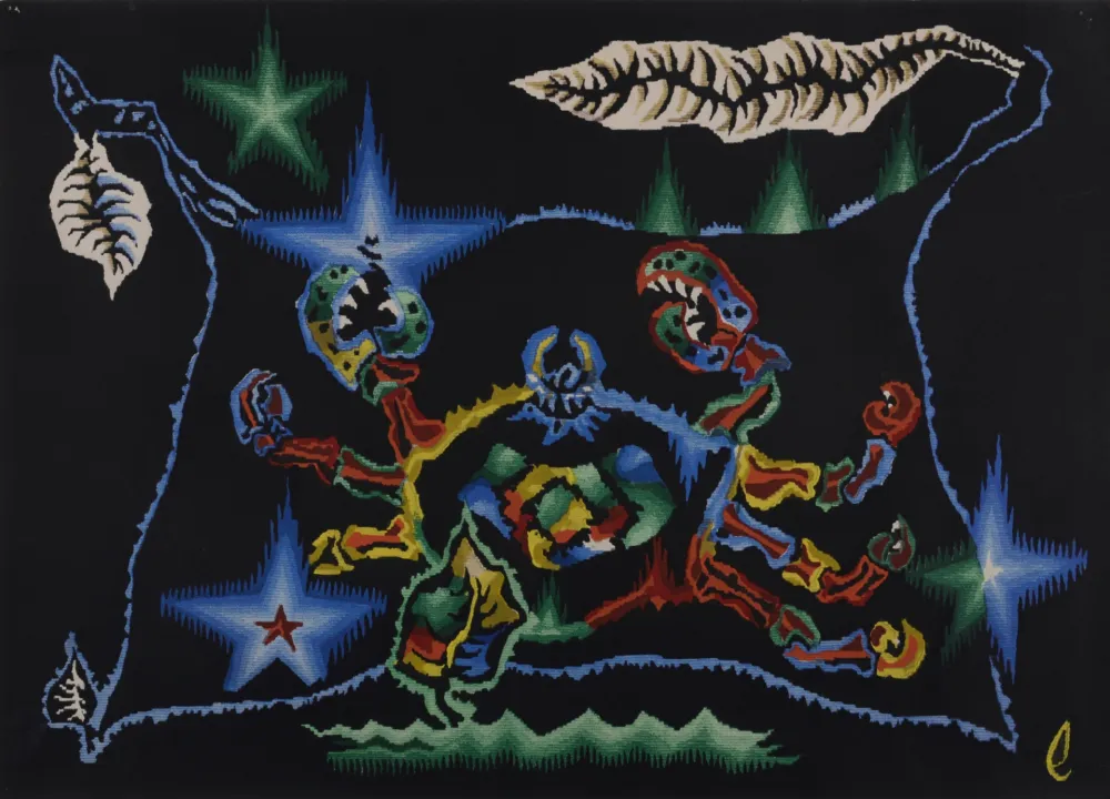 石版画 Lurcat - Le Cancer, 1959