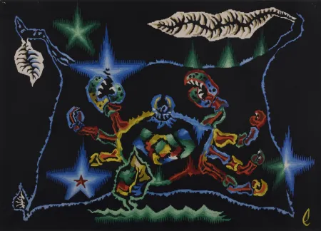 石版画 Lurcat - Le Cancer, 1959