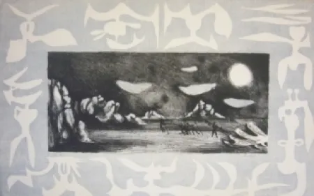 石版画 Lurcat - Sans titre