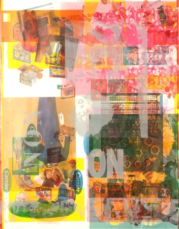 胶版印刷 Lurie - No-Pop Poster