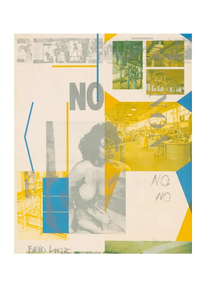 胶版印刷 Lurie - No-Pop Poster
