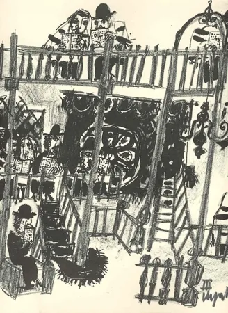 插图书 Luzzati - Viaggio alla città di Safed