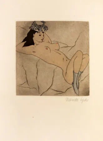 插图书 Lydis - Baudelaire. LES FLEURS DU MAL. Gravures de Mariette Lydis. Avec suite complète des gravures en couleurs signées (1928)