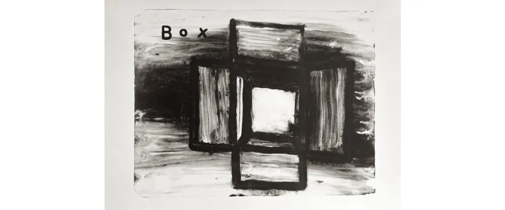 石版画 Lynch - Box