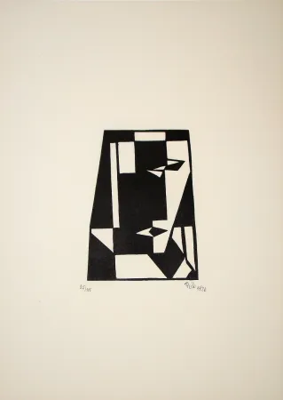 木刻 Maatsch - Composition, 1926