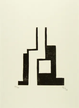 木刻 Maatsch - Ohne Titel (No Title)