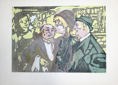 油毡版画 Maccari - S'accomodi