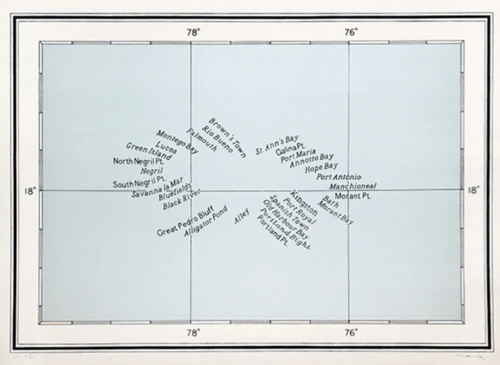 石版画 Macchi - Agua de Jamaica