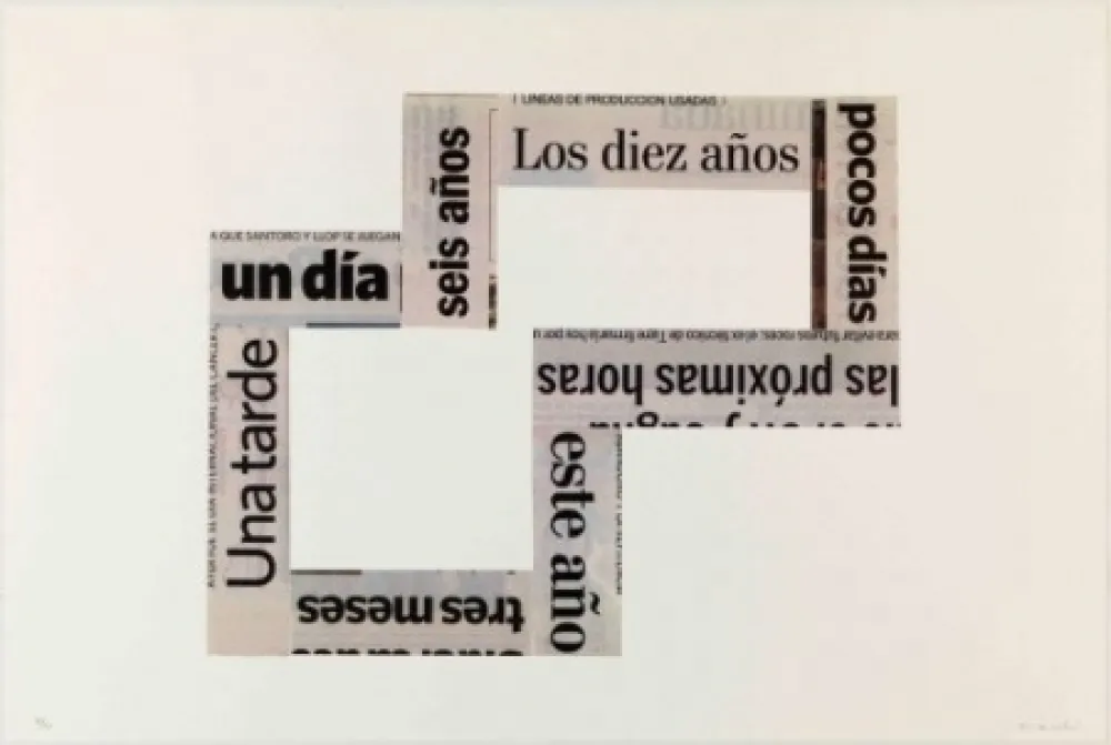 石版画 Macchi - Las Horas