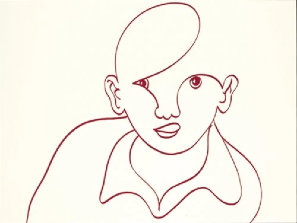 石版画 Macías - Marrón 2