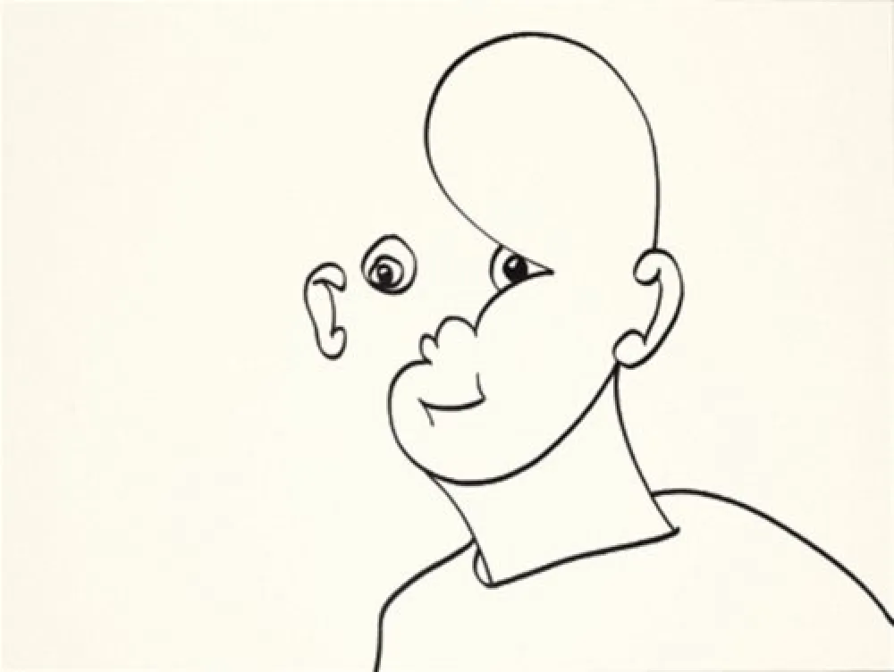 石版画 Macías - Negro 2