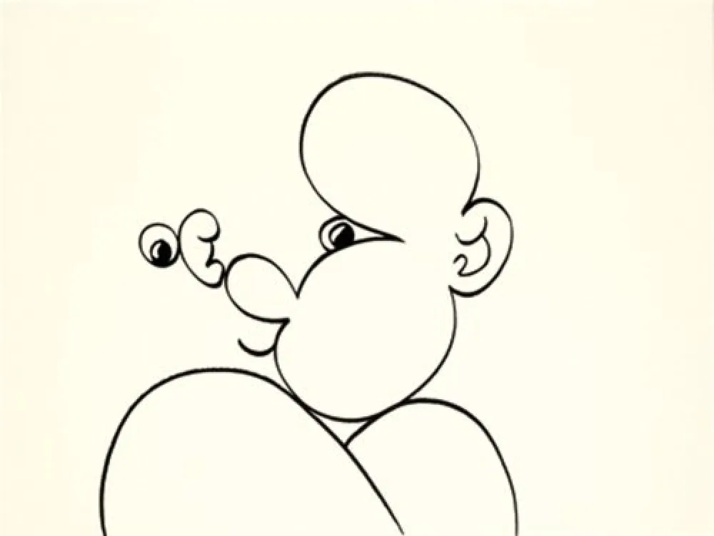 石版画 Macías - Negro 3