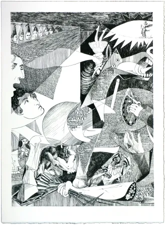 石版画 Mad Meg - Gernicouille de Pine d'Assaut 2