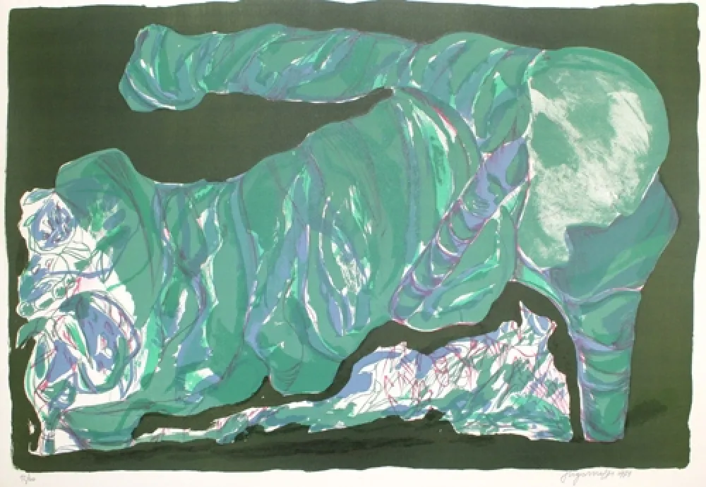 石版画 Maffi - Untitled