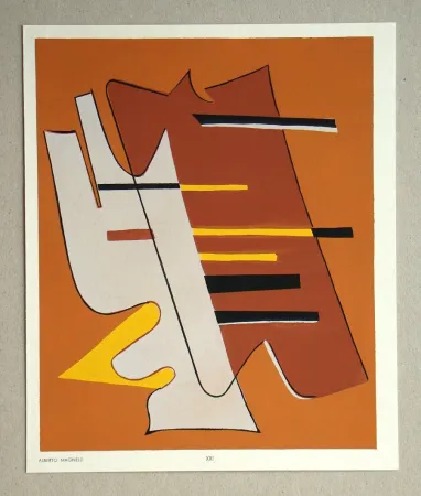 镂版印刷 Magnelli - Composition abstrait
