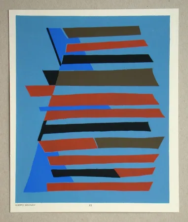 镂版印刷 Magnelli - Composition abstrait