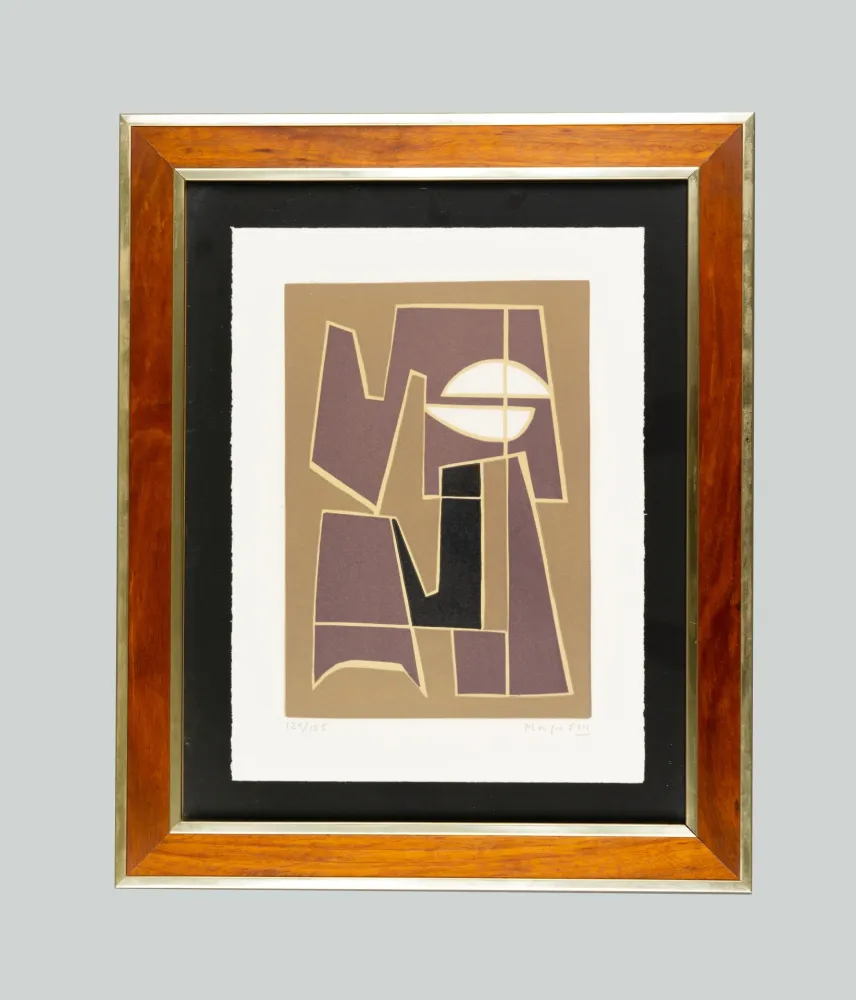 木刻 Magnelli - La passeggiata