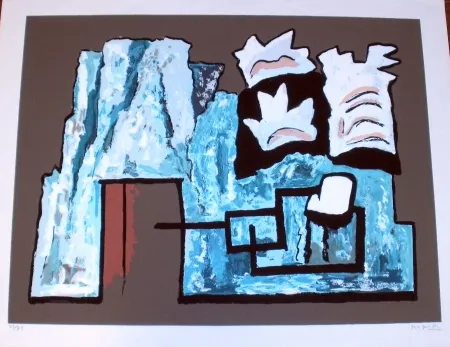 丝网印刷 Magnelli - Pierres