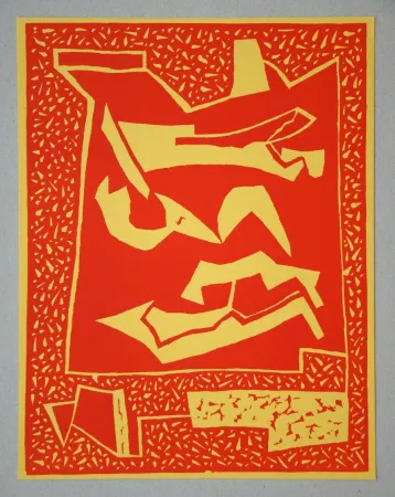 木刻 Magnelli - Sans titre