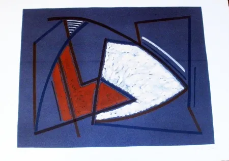 石版画 Magnelli - Sans titre