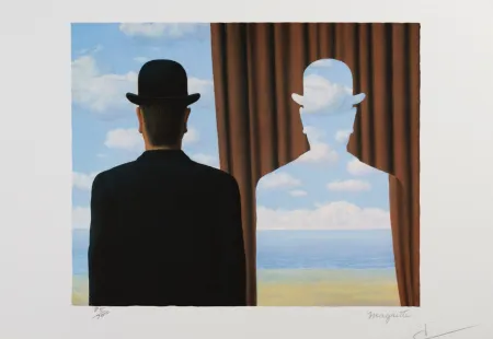 石版画 Magritte - Décalcomanie (Decalcomania)