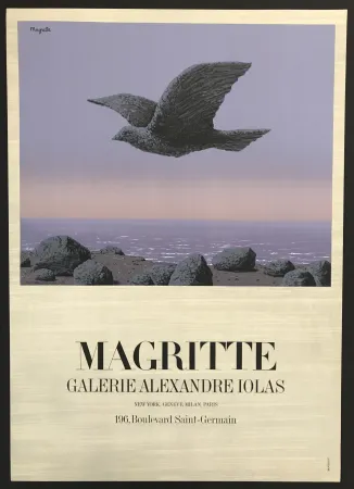 石版画 Magritte - Galerie Alexandre Iolas