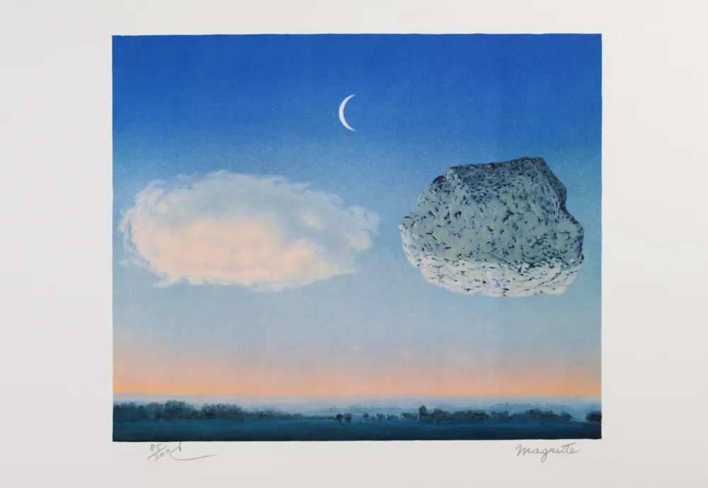石版画 Magritte - La Bataille de l’Argonne (The Battle of the Argonne)