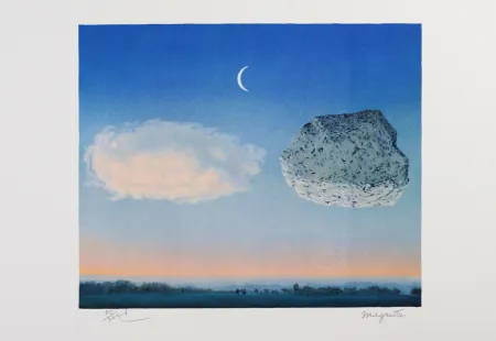 石版画 Magritte - La Bataille de l’Argonne (The Battle of the Argonne)