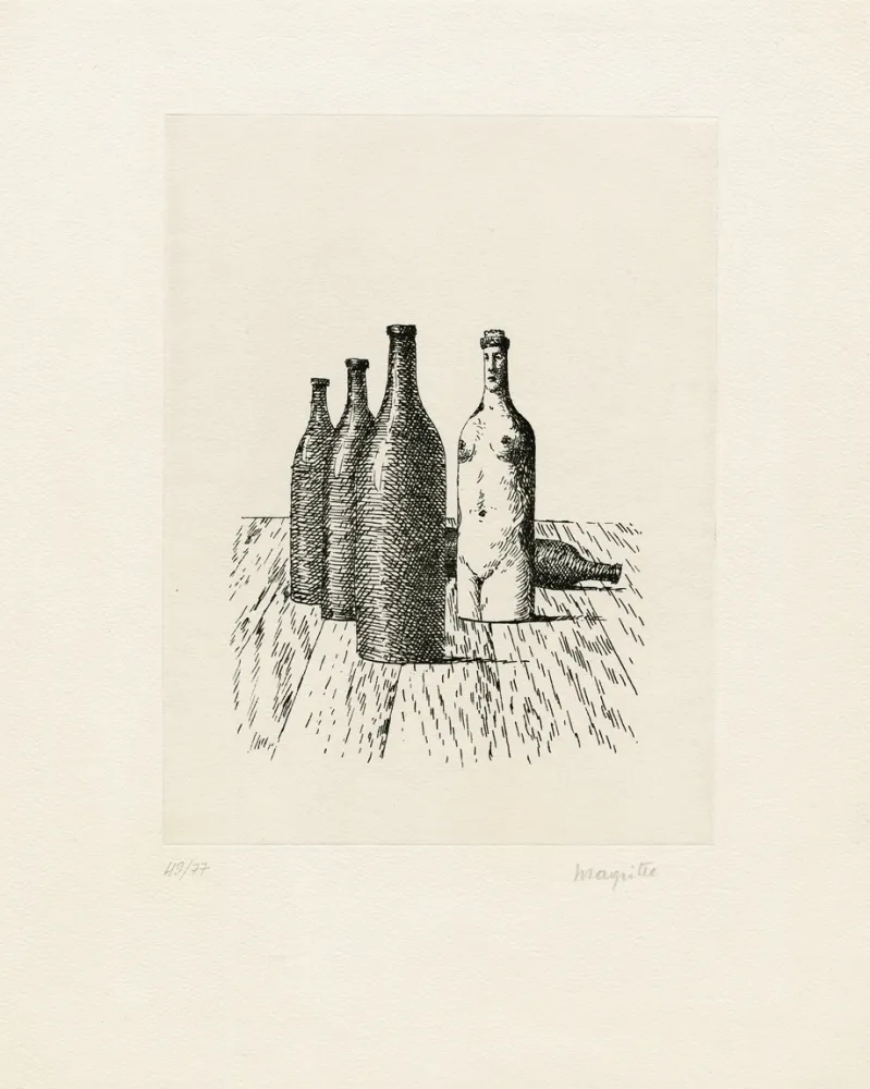 版画 Magritte - 