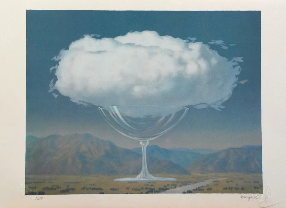 石版画 Magritte - La Corde Sensible