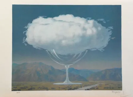 石版画 Magritte - La Corde Sensible