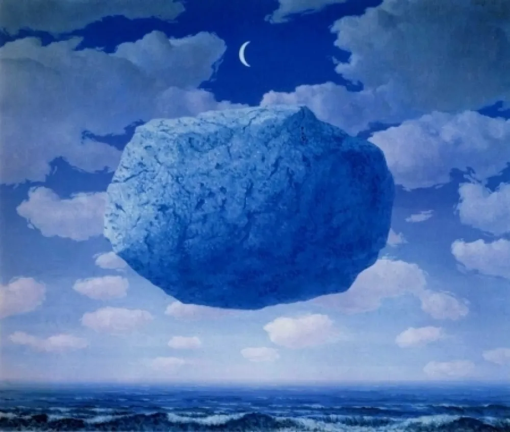 石版画 Magritte - La flèche de Zénon