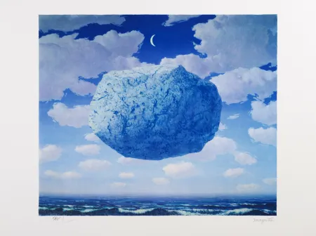 石版画 Magritte - La Flèche de Zénon (Zeno’s Arrow)