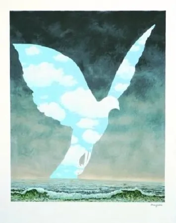 石版画 Magritte - La Grande Famille, 1963