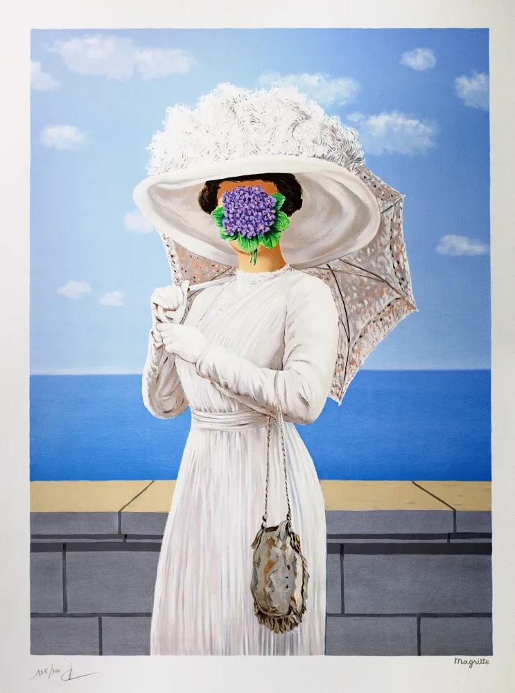 石版画 Magritte - La Grande Guerre