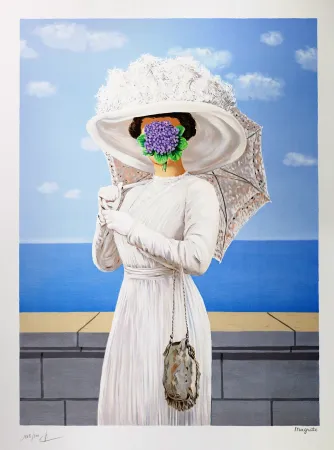 石版画 Magritte - La Grande Guerre