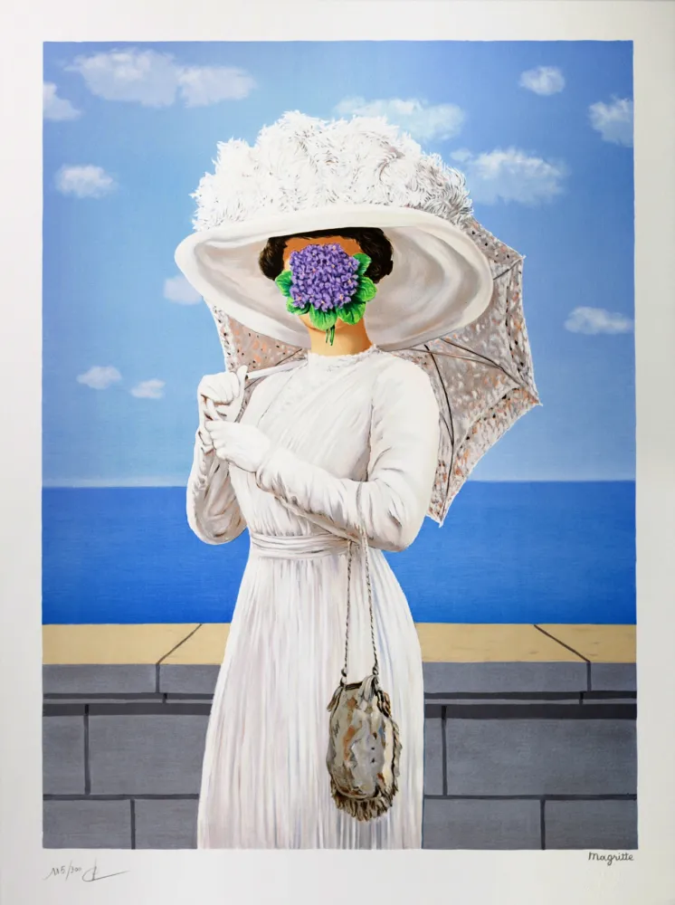 石版画 Magritte - La Grande Guerre (The Great War)