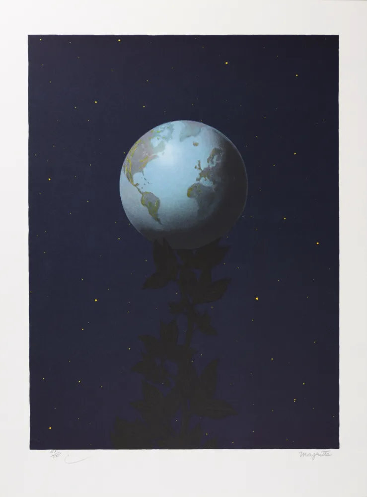 石版画 Magritte - Le Grand Style (The Great Style)