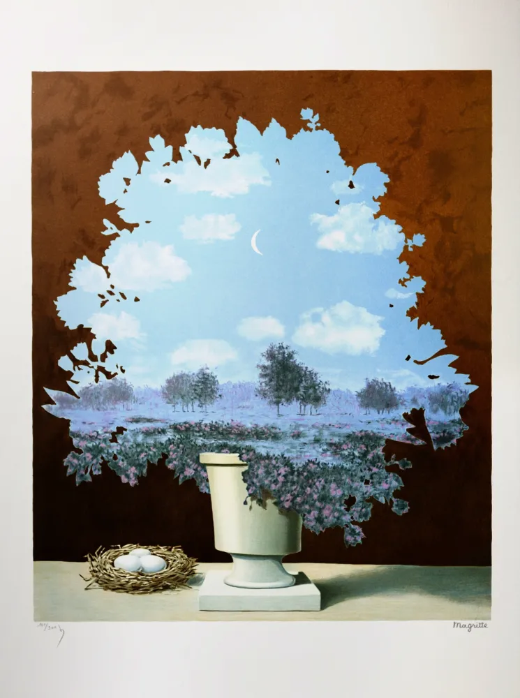 石版画 Magritte - Le Pays des Miracles (The Country of Marvels)