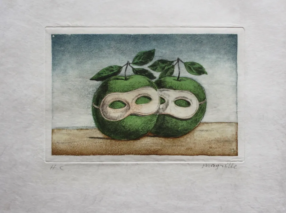 蚀刻飞尘法 Magritte - Le Prêtre Marie