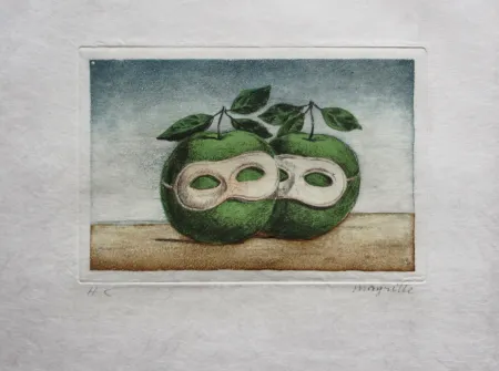 蚀刻飞尘法 Magritte - Le Prêtre Marie