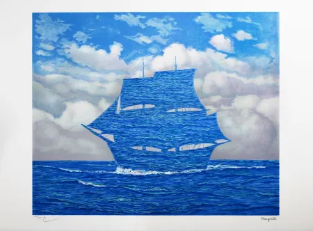 石版画 Magritte - Le Séducteur (The Tempter)