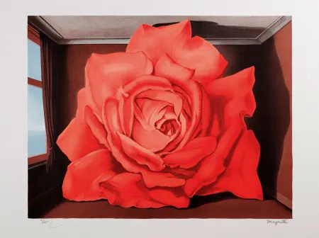 石版画 Magritte - Le Tombeau des Lutteurs (The Tomb of the Wrestlers)