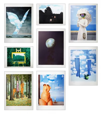石版画 Magritte - Magritte Lithographies I