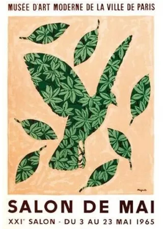 海报 Magritte - Salon de mai 1965 