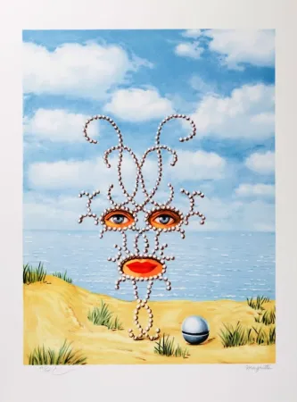 石版画 Magritte - Schéhérazade