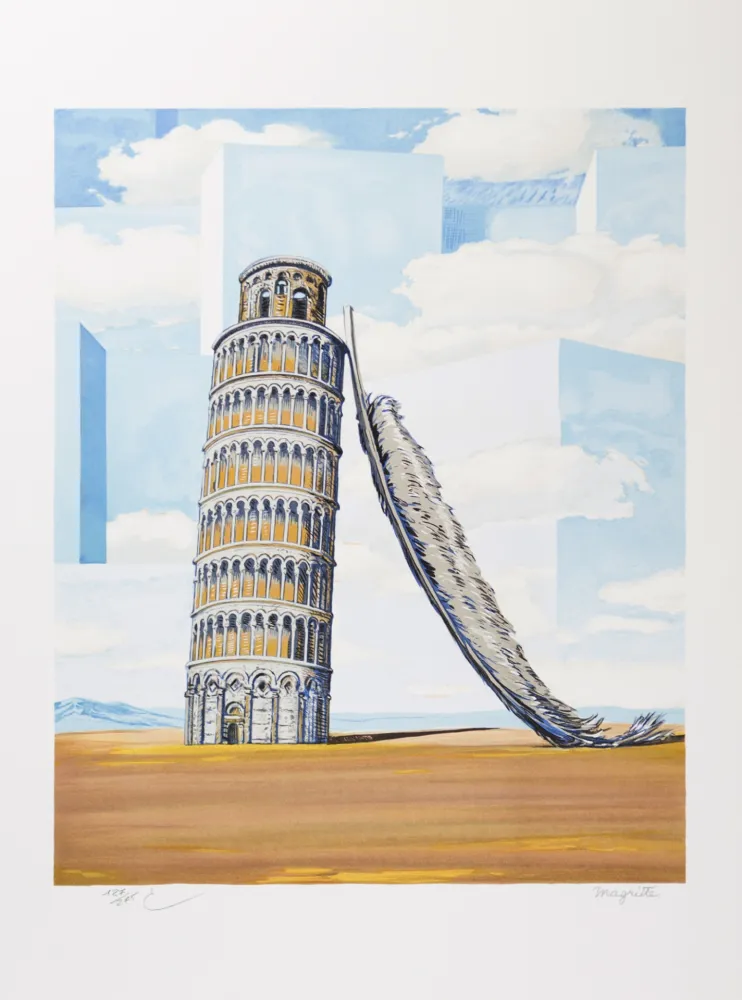 石版画 Magritte - Souvenir de Voyage (Memory of a Journey)