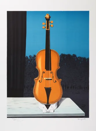 石版画 Magritte - Un peu de l’âme des bandits (A Little of the Bandits' Soul)