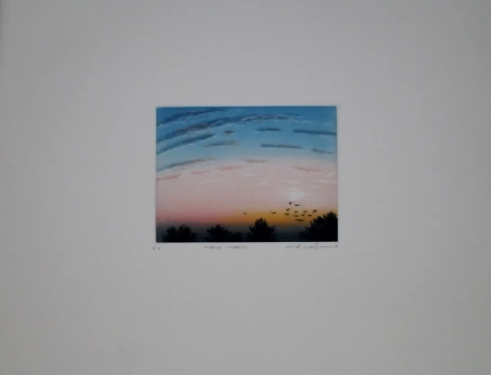 蚀刻飞尘法 Maibaum - Abend-Morgen